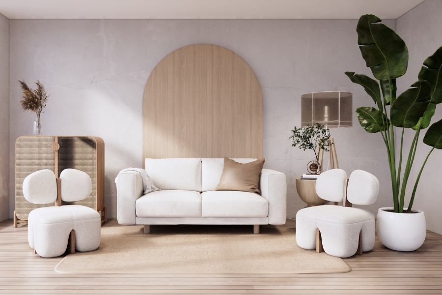 thiết kế phòng khách spa, thiết kế phòng khách 