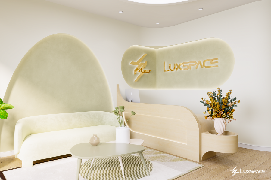 thiết kế phòng khách spa, thiết kế phòng khách 