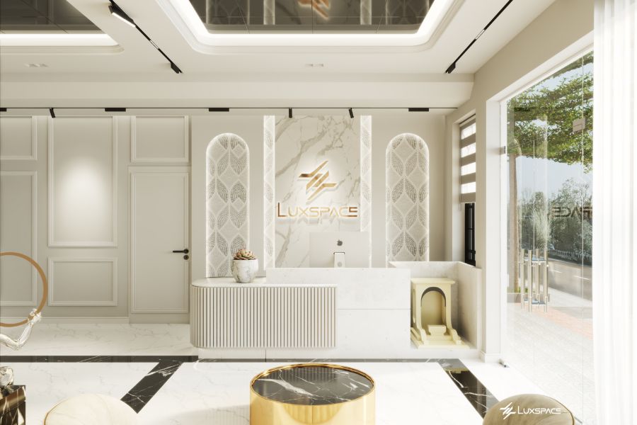 thiết kế nội thất spa , chi ph&iacute; thiết kế nội thất spa 