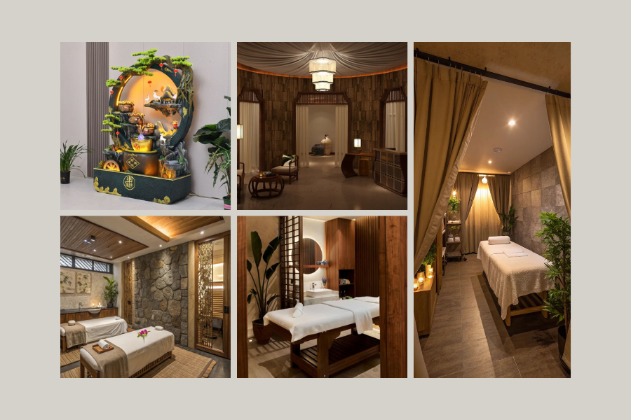 thiết kế spa chuyên nghiệp, không gian spa đẹp, không gian spa chuyên nghiệp