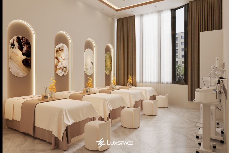 hiết kế spa tại nh&agrave;, cải tạo nh&agrave; ở th&agrave;nh spa, setup spa 