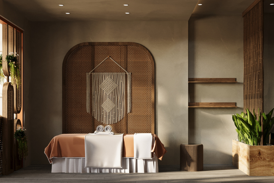 thiết kế spa tại nhà, cải tạo nhà ở thành spa, setup spa