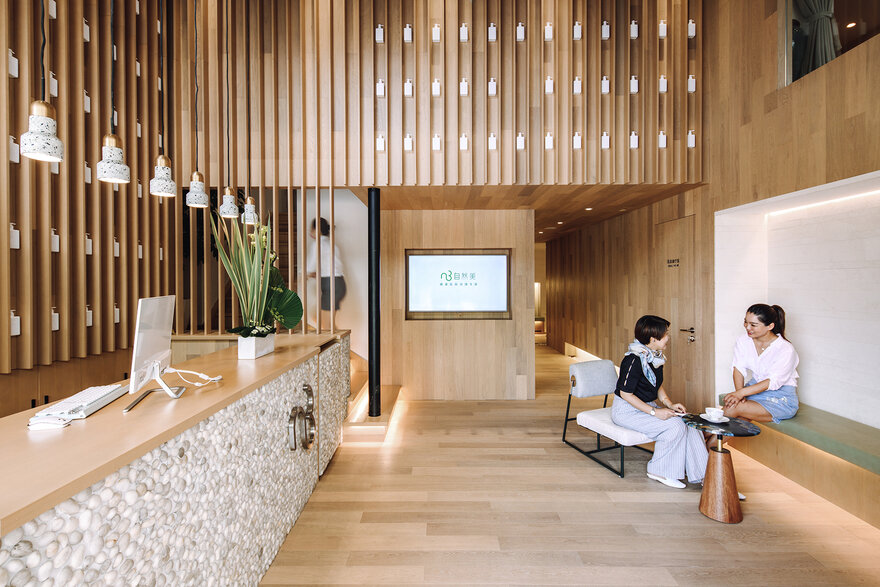 Sử dụng vật liệu tự nhiên trong thi công spa