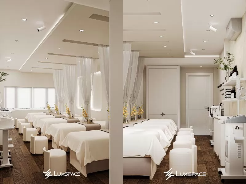báo giá thiết kế spa, thiết kế spa, báo giá chi phí thiết kế spa