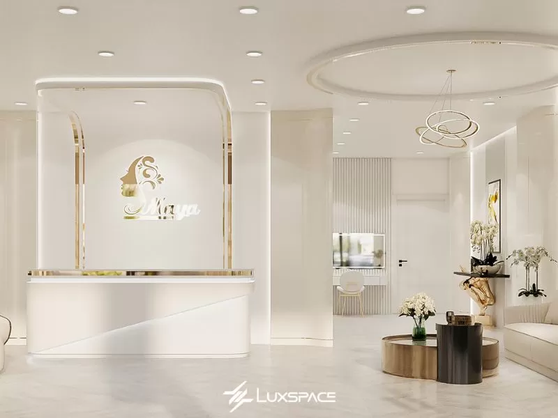 quầy lễ t&acirc;n spa, hướng đặt quầy lễ t&acirc;n spa 
