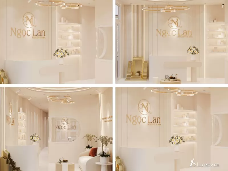 quầy lễ t&acirc;n spa, hướng đặt quầy lễ t&acirc;n spa 