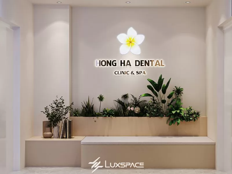 thiết kế phòng khám nha khoa 100m2, thiết kế phòng khám nha khoa, thiết kế nha khoa