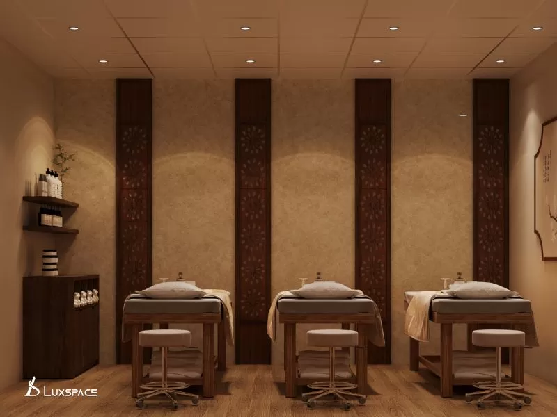 thiết kế spa dưỡng sinh, thiết kế spa dưỡng sinh Ngọc Ch&acirc;u Beauty 