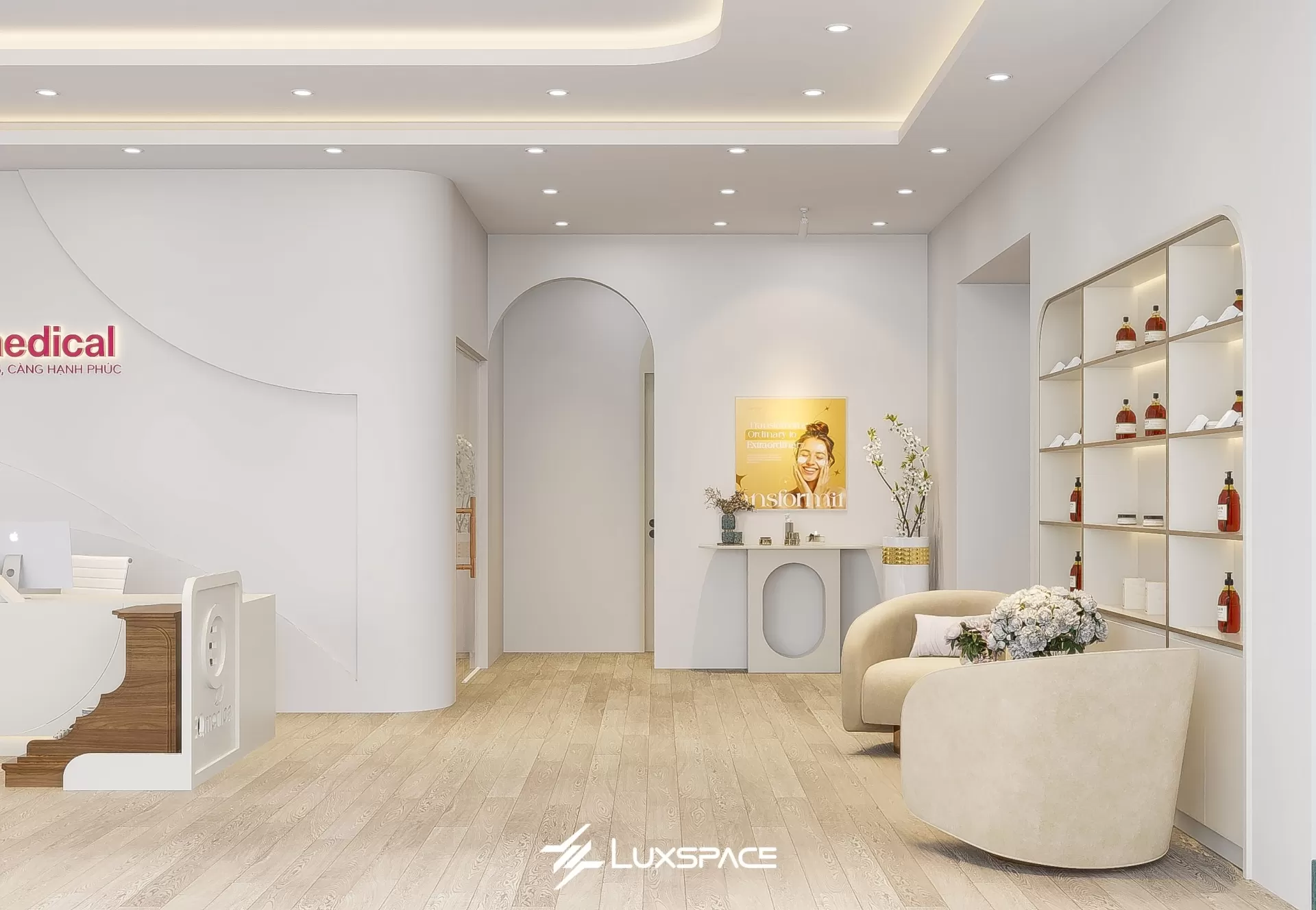 EQ Medica - Không gian spa hiện đại, tinh tế như Bắc Âu
