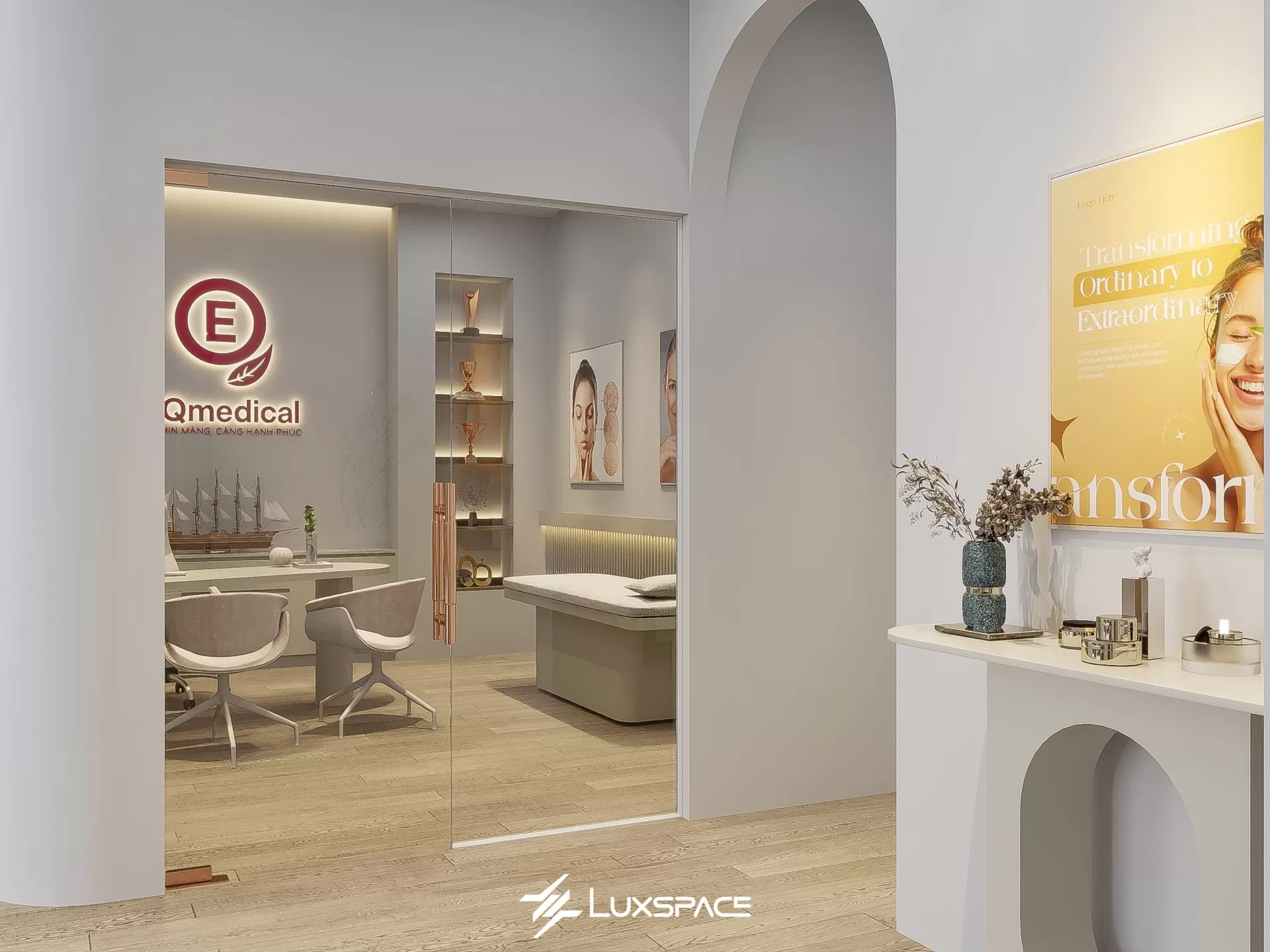 EQ Medica - Không gian spa hiện đại, tinh tế như Bắc Âu