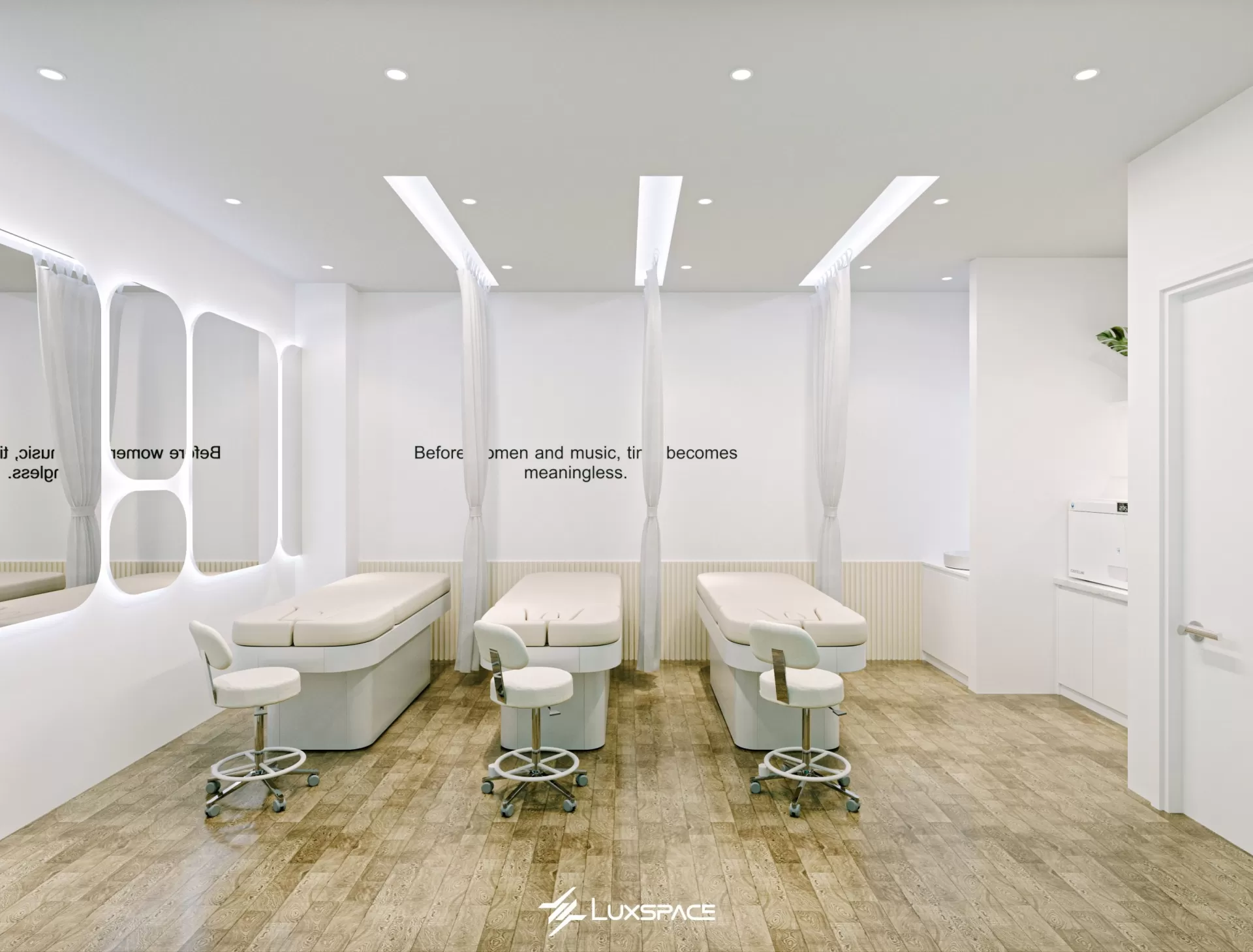 EQ Medica - Không gian spa hiện đại, tinh tế như Bắc Âu