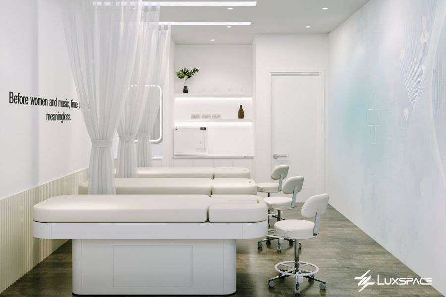 EQ Medica - Không gian spa hiện đại, tinh tế như Bắc Âu