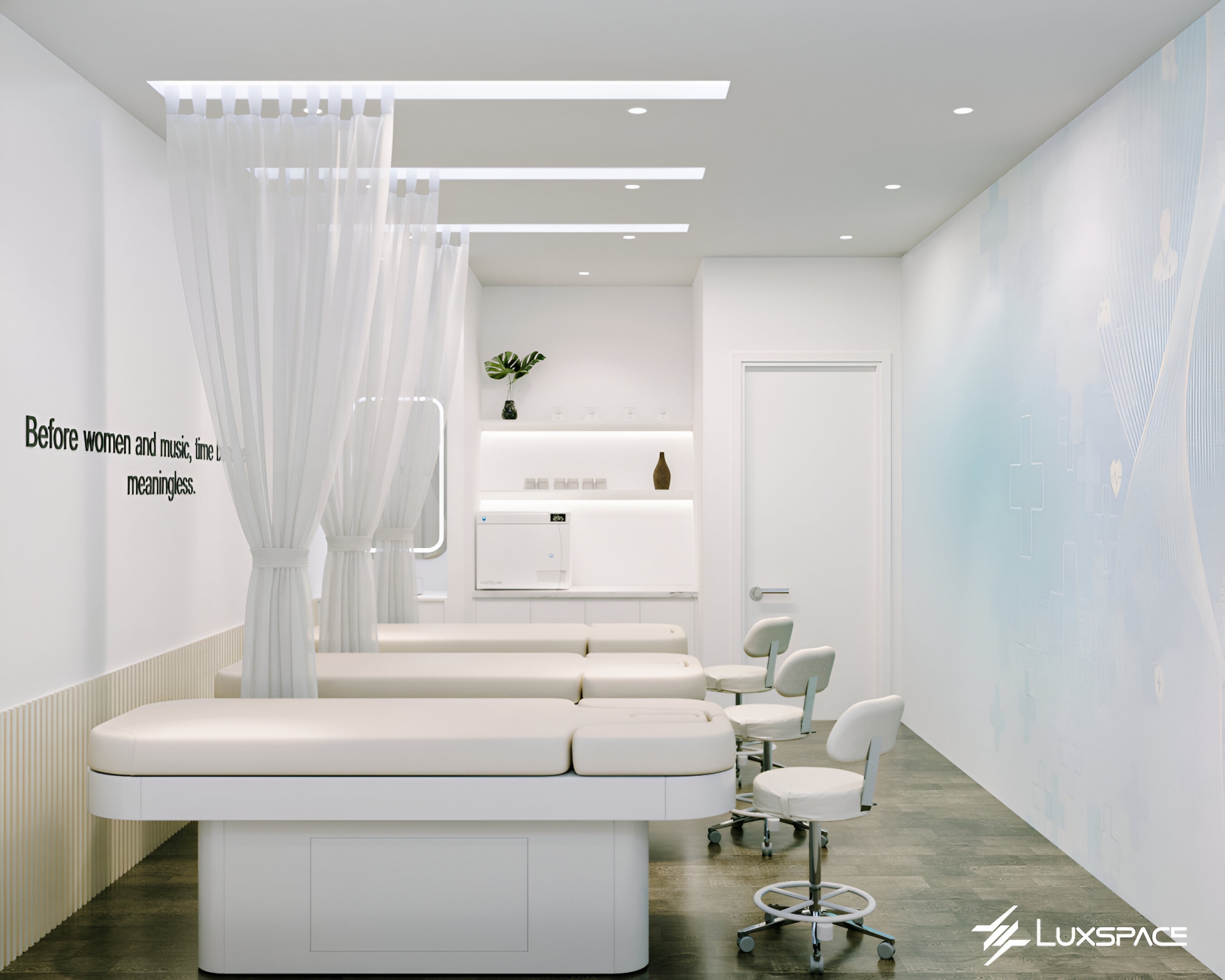 EQ Medica - Không gian spa hiện đại, tinh tế như Bắc Âu