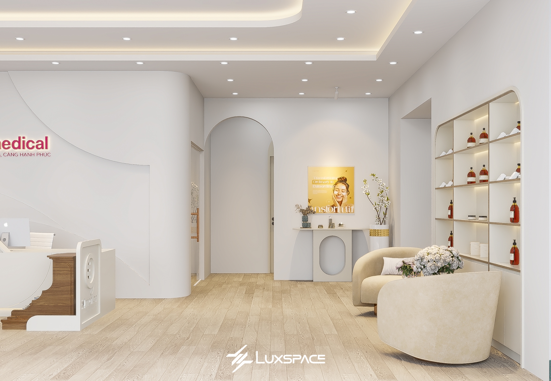 EQ Medica - Không gian spa hiện đại, tinh tế như Bắc Âu