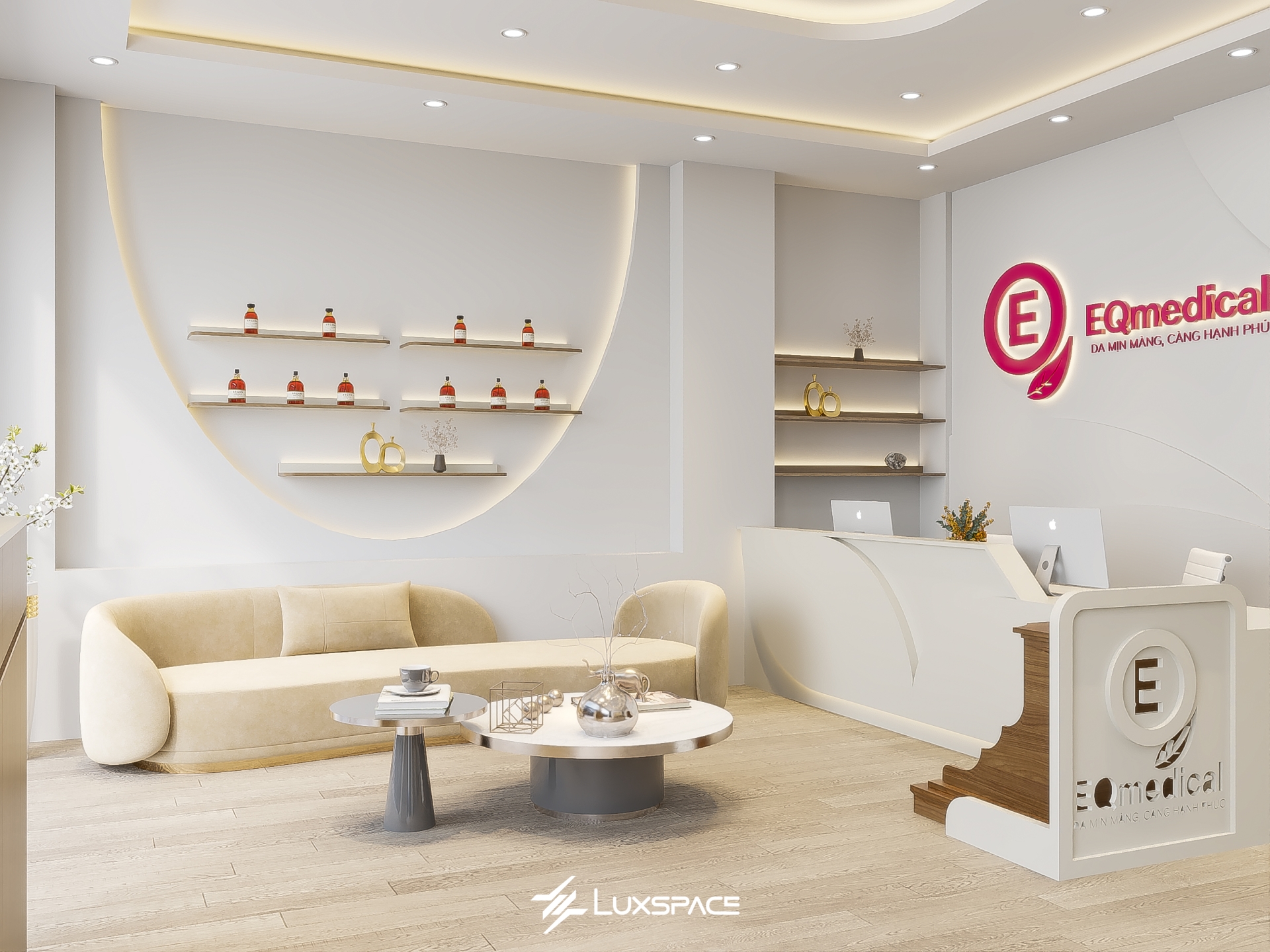 EQ Medica - Không gian spa hiện đại, tinh tế như Bắc Âu