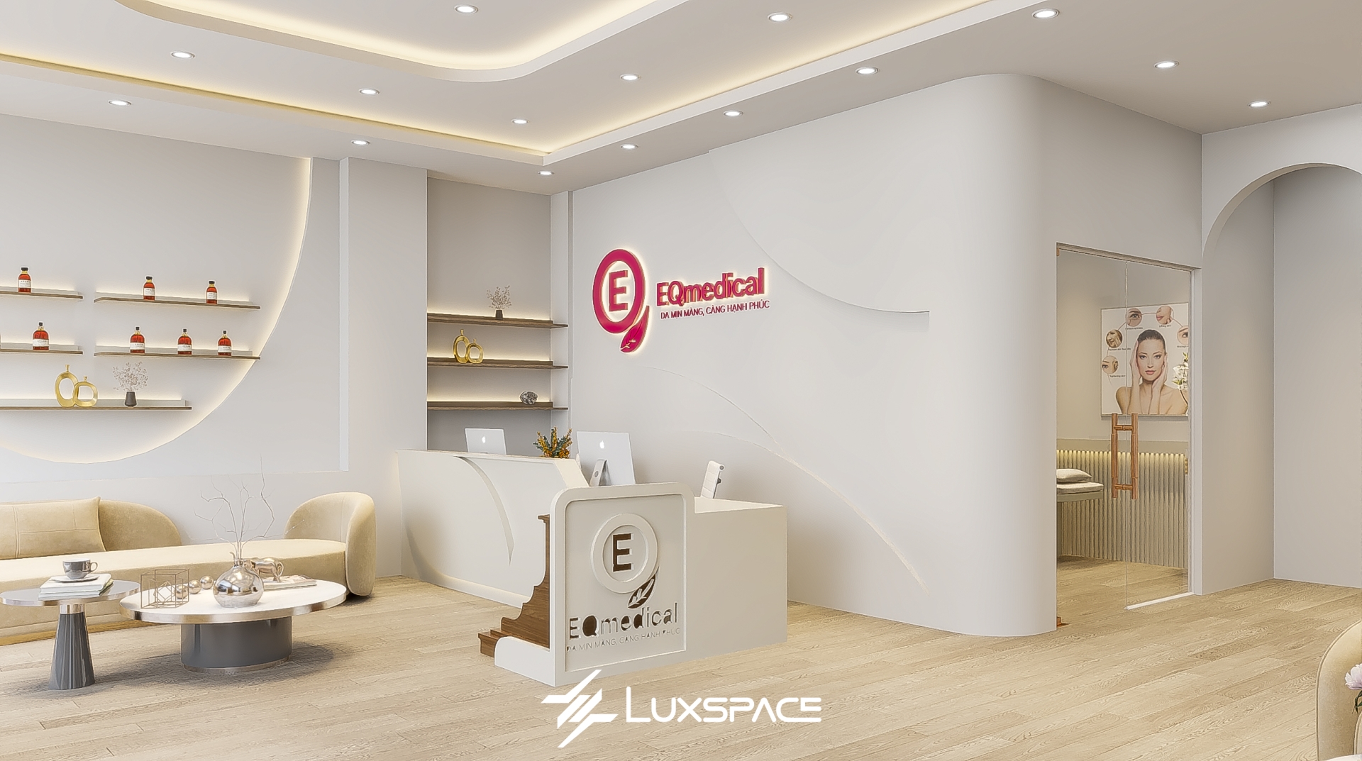 EQ Medica - Không gian spa hiện đại, tinh tế như Bắc Âu