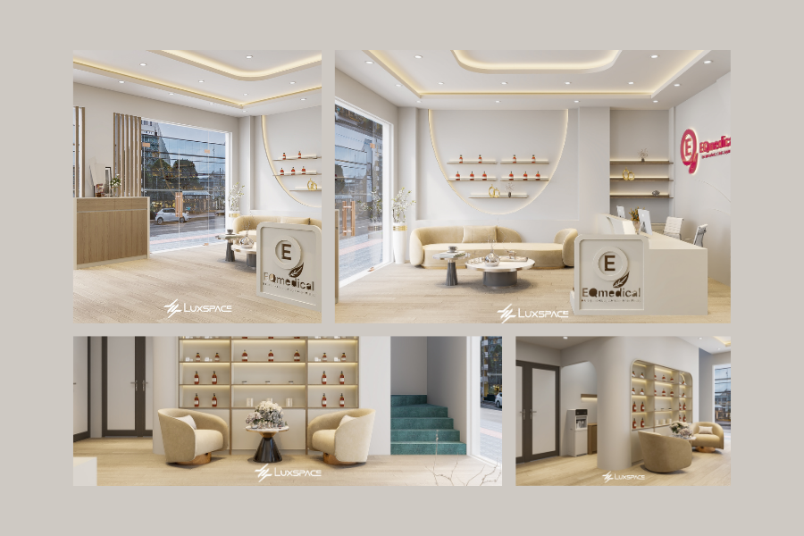 màu sắc trong thiết kế spa, màu sắc trong không gian spa