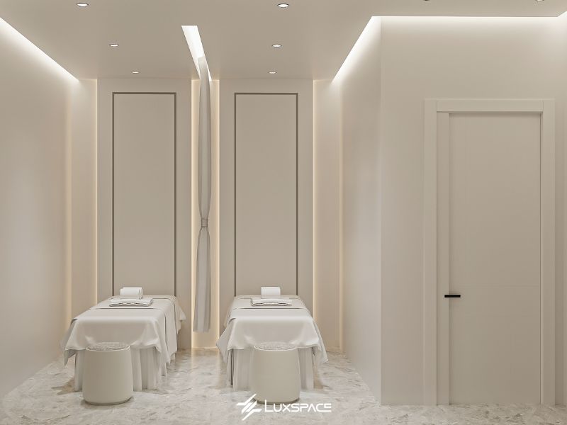 Thiết kế spa tiệm nail Mina Beauty 80m2