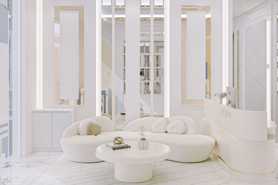 Thiết kế spa - Newlife Skinlab