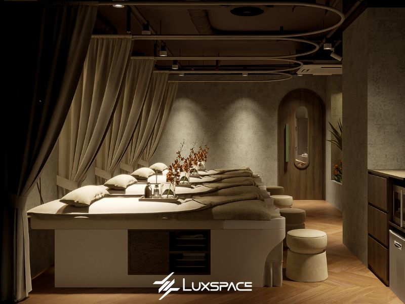 Thiết kế spa dưỡng sinh nhỏ, thiết kế spa dưỡng sinh, setup spa dưỡng sinh, spa dưỡng sinh nhỏ 