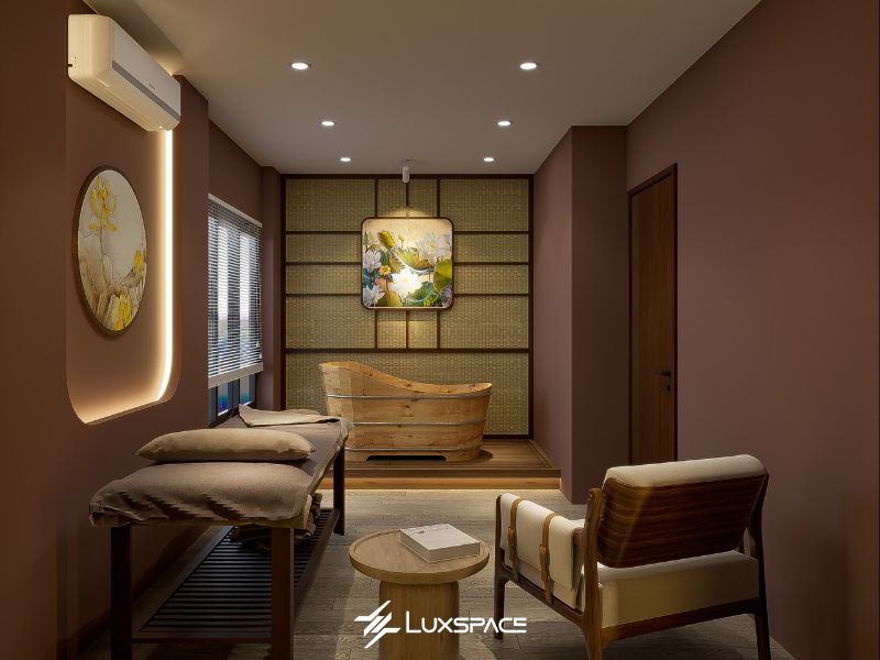 thiết kế spa dưỡng sinh, spa dưỡng sinh