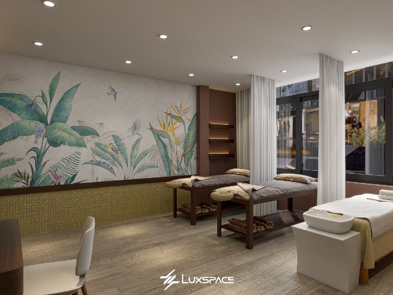 thiết kế spa dưỡng sinh, spa dưỡng sinh