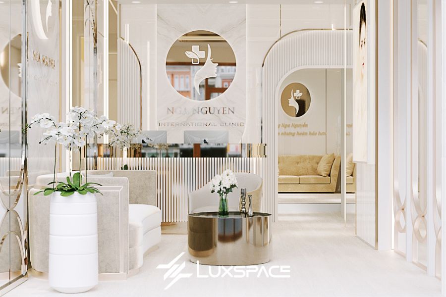 Spa Nga Nguyễn - Thiết kế spa sang trọng, hiện đại thu hút khách hàng