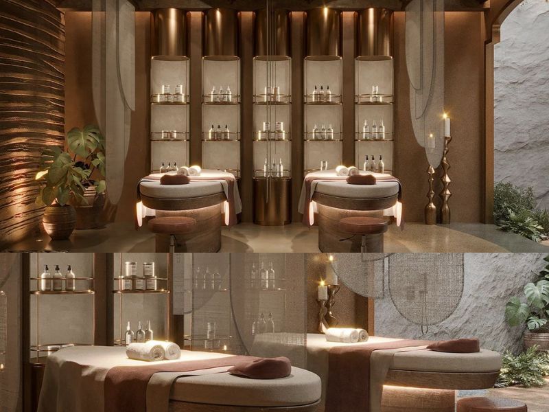 thiết kế spa sang trọng, hiện đại trọn gói; thiết kế spa sang trọng, hiện đại; thiết kế spa