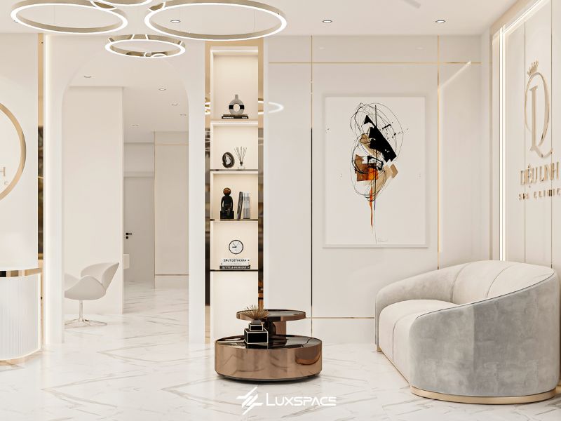 thiết kế spa sang trọng, hiện đại trọn gói; thiết kế spa sang trọng, hiện đại; thiết kế spa