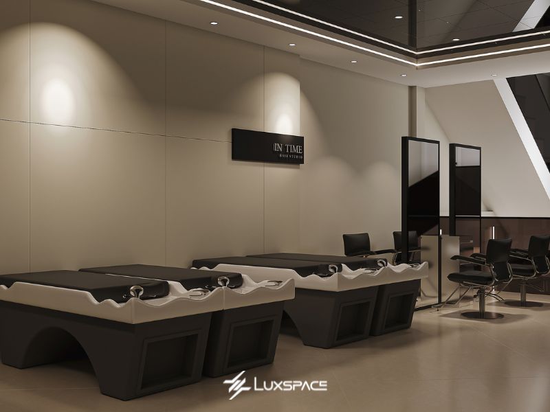 thiết kế spa, thiết kế spa tối giản, spa tối giản, kh&ocirc;ng gian spa tối giản 
