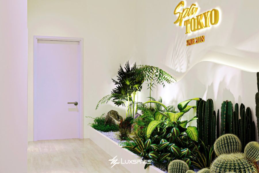 Thiết kế spa Tokyo - Tinh tế trong từng đường nét