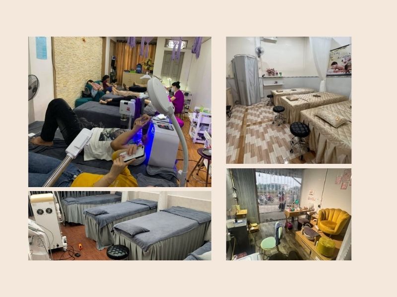 thiết kế spa, spa xuống cấp, thiết kế nội thất spa, thiết kế spa xuống cấp