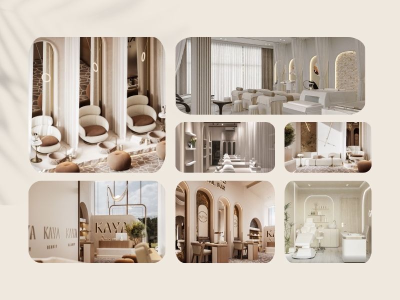 thiết kế spa, spa xuống cấp, thiết kế nội thất spa, thiết kế spa xuống cấp