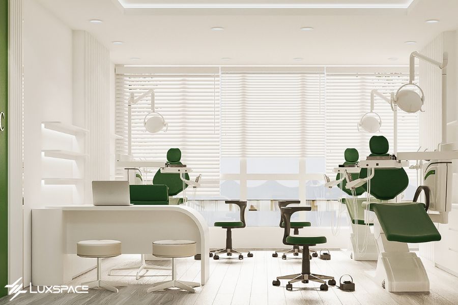 Thiết kế ph&ograve;ng kh&aacute;m nha khoa tại miền Bắc, thiết kế ph&ograve;ng kh&aacute;m nha khoa 