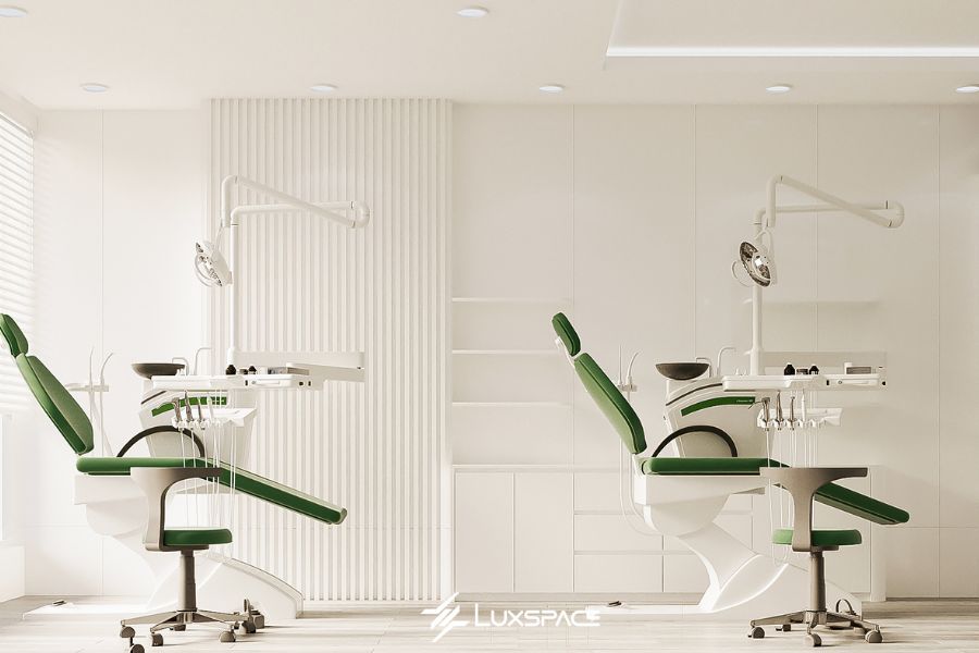 Thiết kế ph&ograve;ng kh&aacute;m nha khoa tại miền Bắc, thiết kế ph&ograve;ng kh&aacute;m nha khoa 