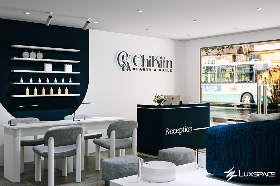 thiết kế spa cho người mệnh Thủy, thiết kế spa hợp mệnh Thủy