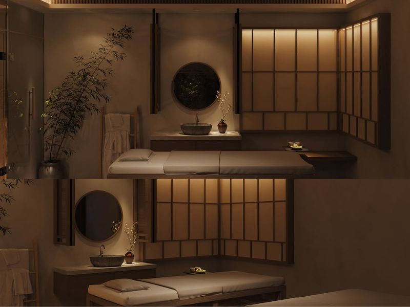 thiết kế spa dưỡng sinh, setup spa dưỡng sinh
