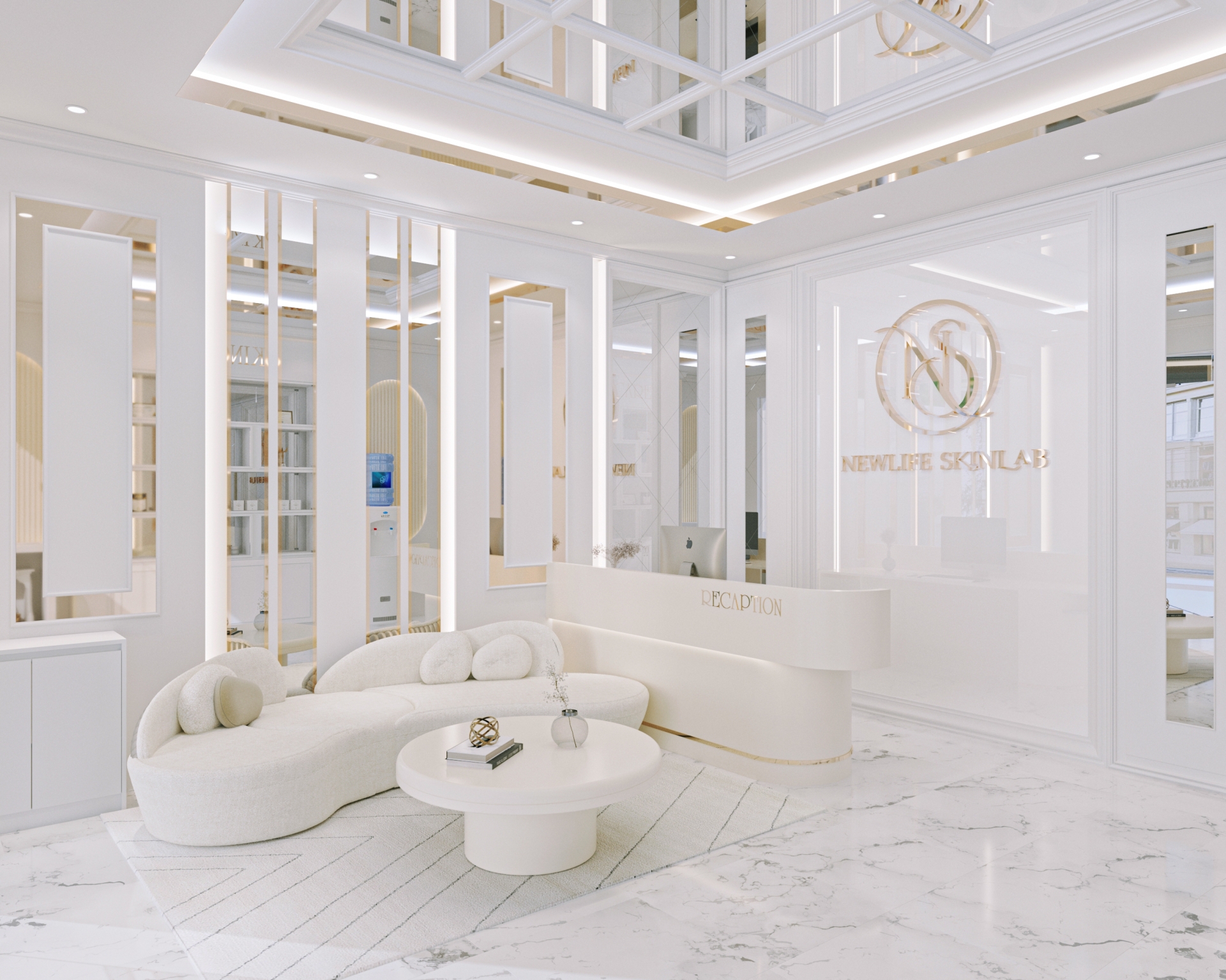 Thiết kế spa - Newlife Skinlab