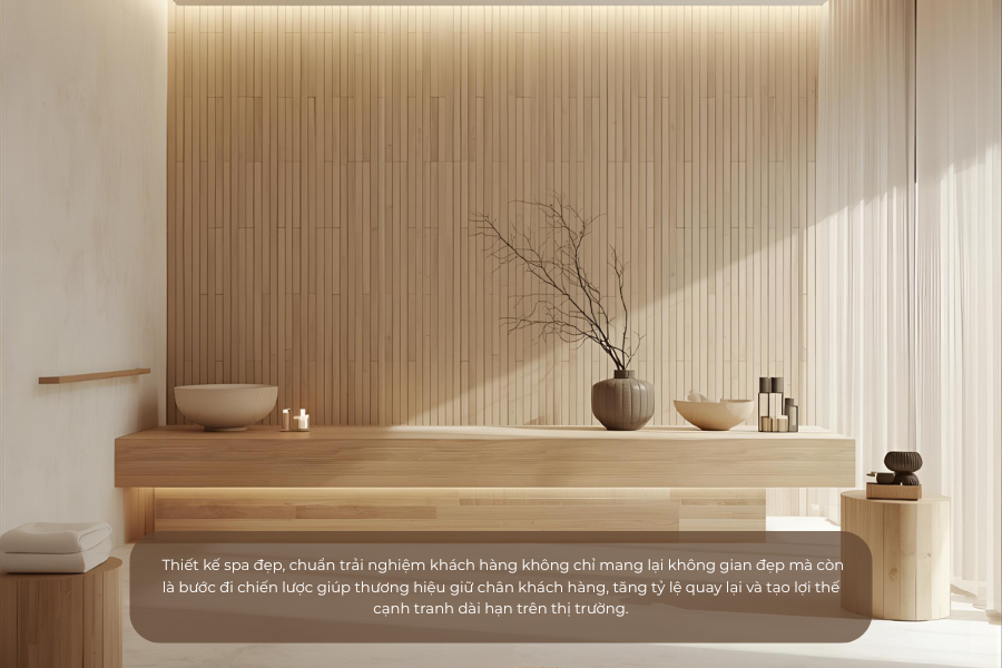 thiết kế spa đẹp, thiết kế spa chuyên nghiệp, thiết kế spa, không gian spa chuyên nghiệp