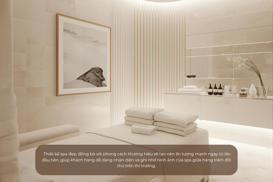 thiết kế spa đẹp, thiết kế spa chuyên nghiệp, thiết kế spa, không gian spa chuyên nghiệp