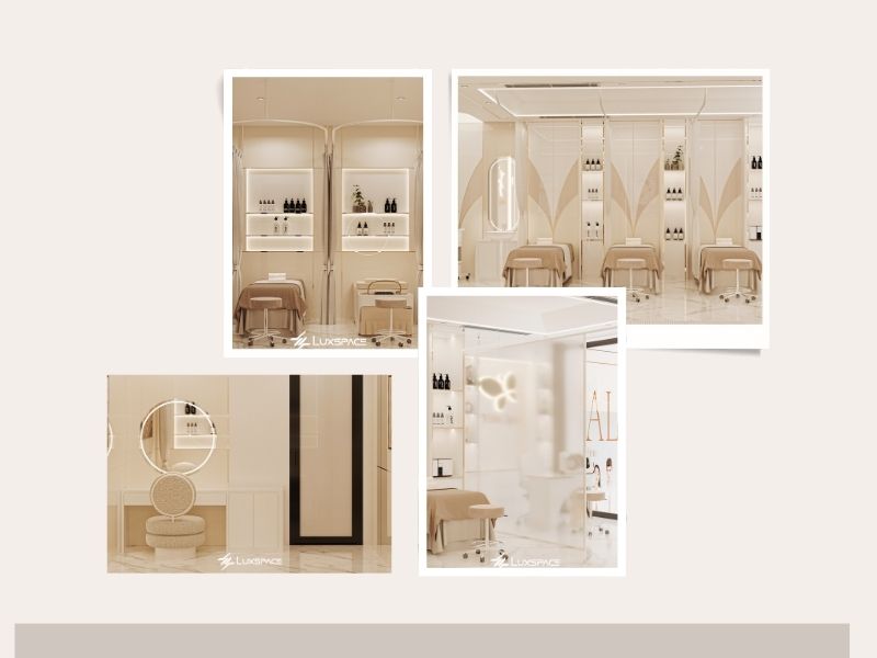 thiết kế thẩm mỹ viện, setup thẩm mỹ viện, thiết kế nội thất thẩm mỹ viện 