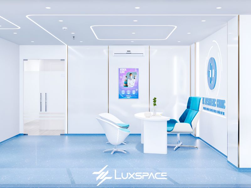 thiết kế thẩm mỹ viện, setup thẩm mỹ viện, thiết kế nội thất thẩm mỹ viện 