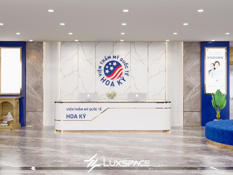 thiết kế thẩm mỹ viện, setup thẩm mỹ viện, thiết kế nội thất thẩm mỹ viện 