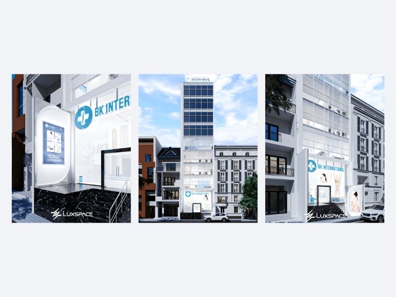 thiết kế thẩm mỹ viện, setup thẩm mỹ viện, thiết kế nội thất thẩm mỹ viện 