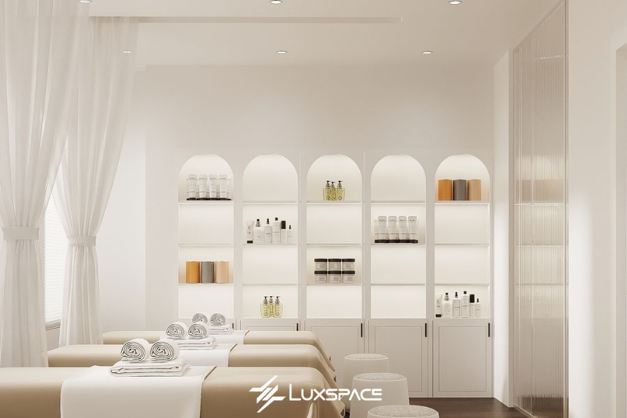 m&agrave;u sắc trong thiết kế spa, m&agrave;u sắc trong kh&ocirc;ng gian spa