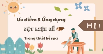 Ưu điểm và ứng dụng vật liệu gỗ trong thiết kế nội thất spa