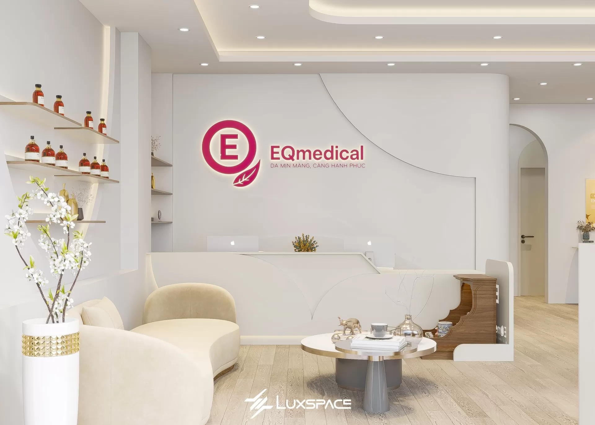 EQ Medica - Không gian spa hiện đại, tinh tế như Bắc Âu