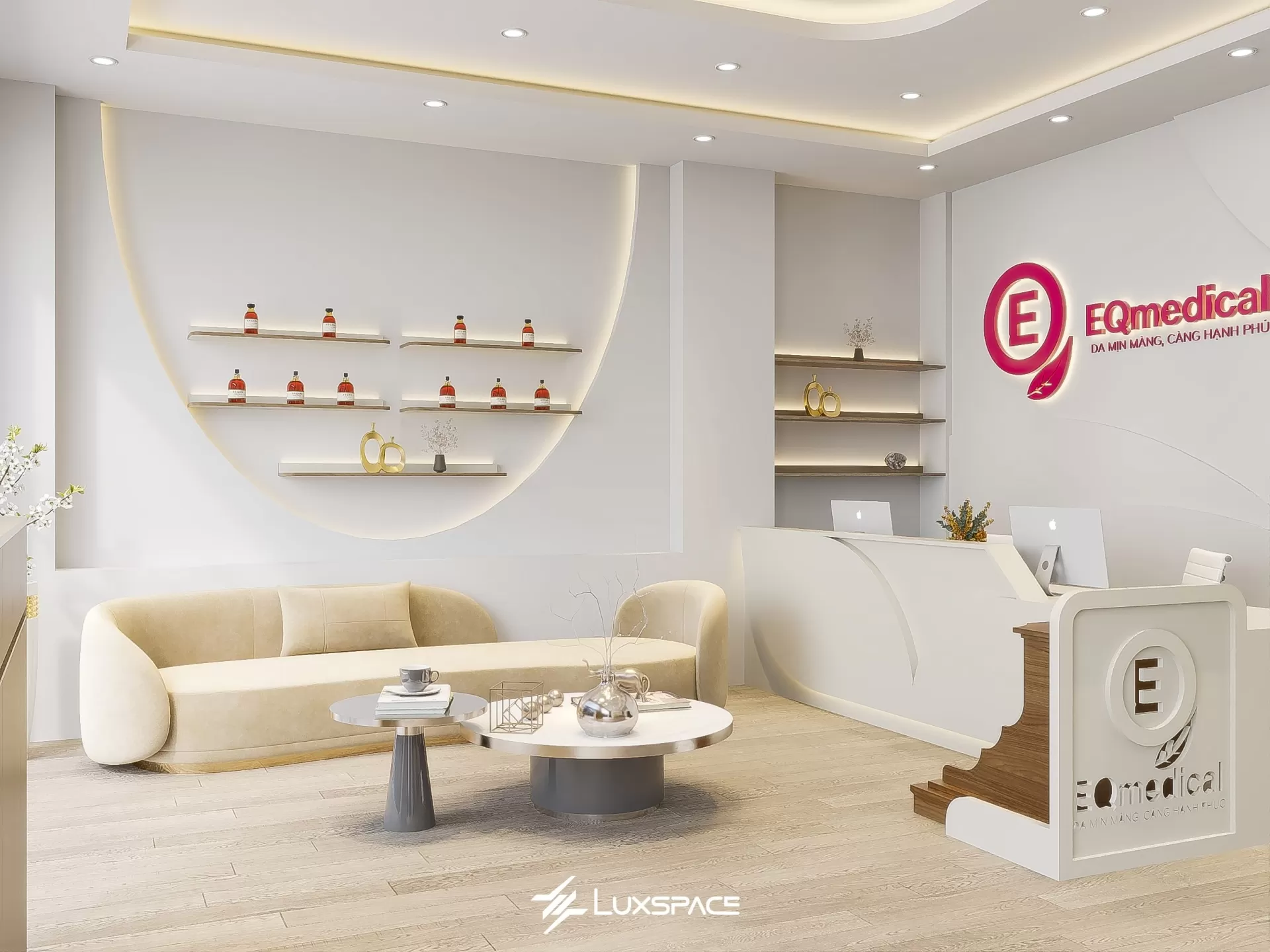 EQ Medica - Không gian spa hiện đại, tinh tế như Bắc Âu