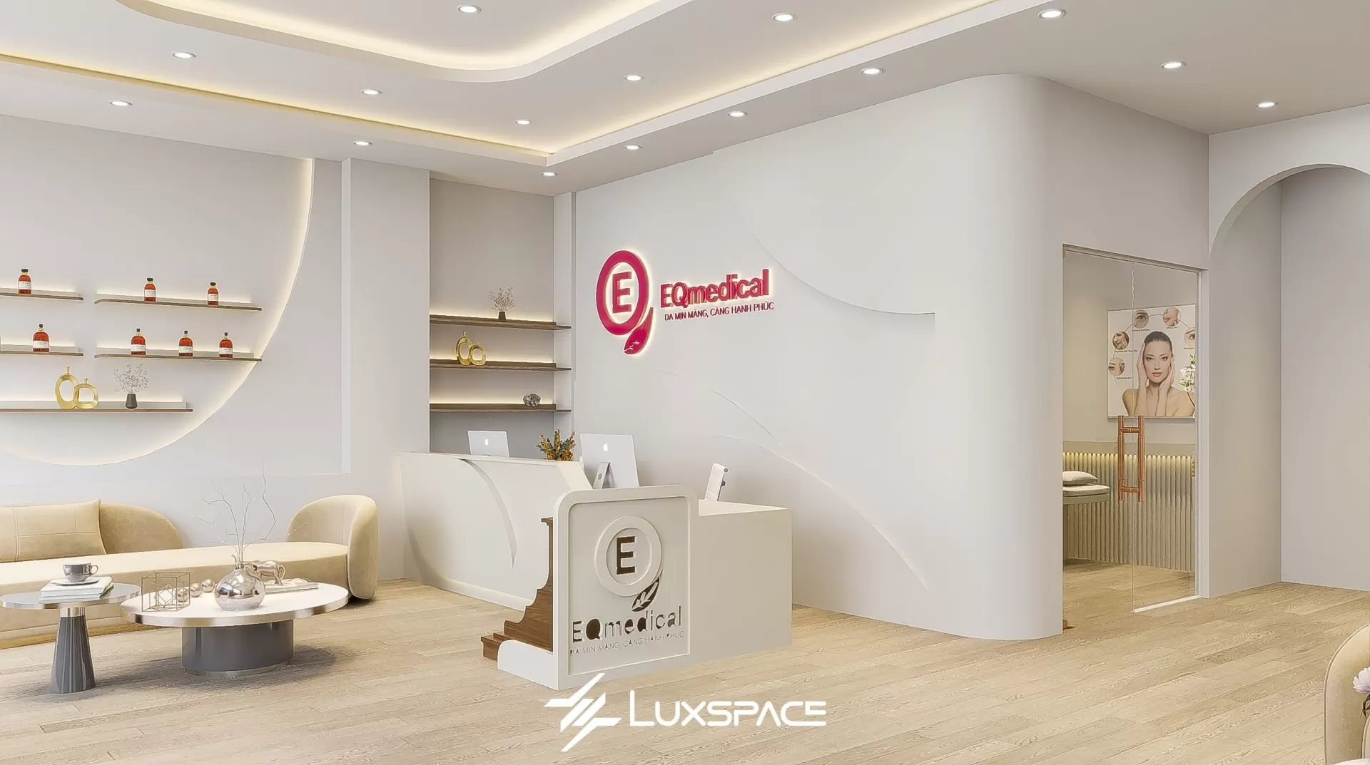 EQ Medica - Không gian spa hiện đại, tinh tế như Bắc Âu