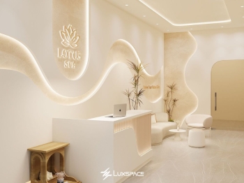 Thiết kế spa Lotus Spa 35m2